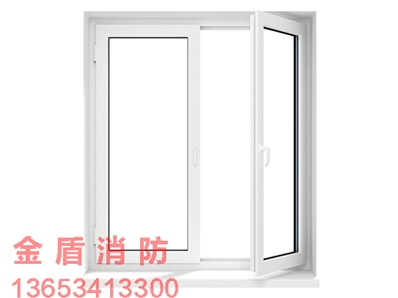 平開式鋼質防火窗