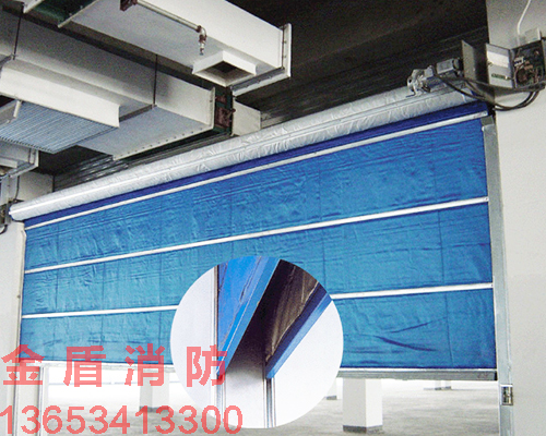 無機布防火卷簾門