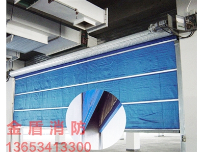 無機布防火卷簾門