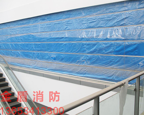 無機布防火卷簾門