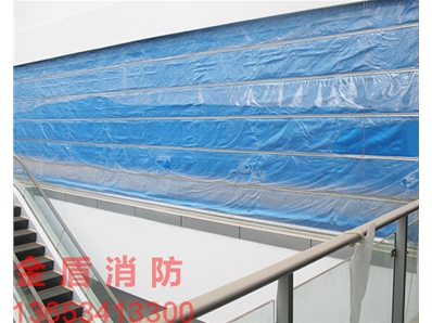 無機布防火卷簾門