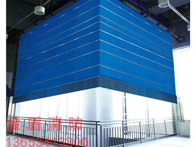 無機布防火卷簾門