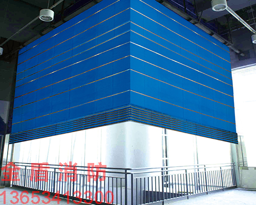 無機布防火卷簾門