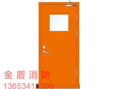 鋼質防火門