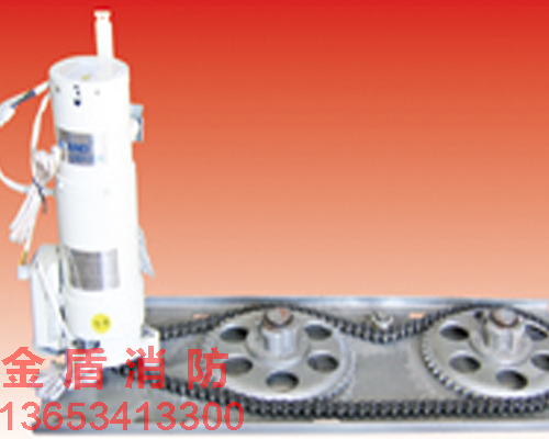 三星雙軌雙簾防火電機