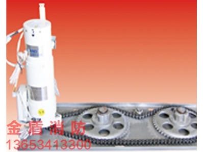 三星雙軌雙簾防火電機