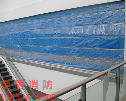 無機布防火卷簾門